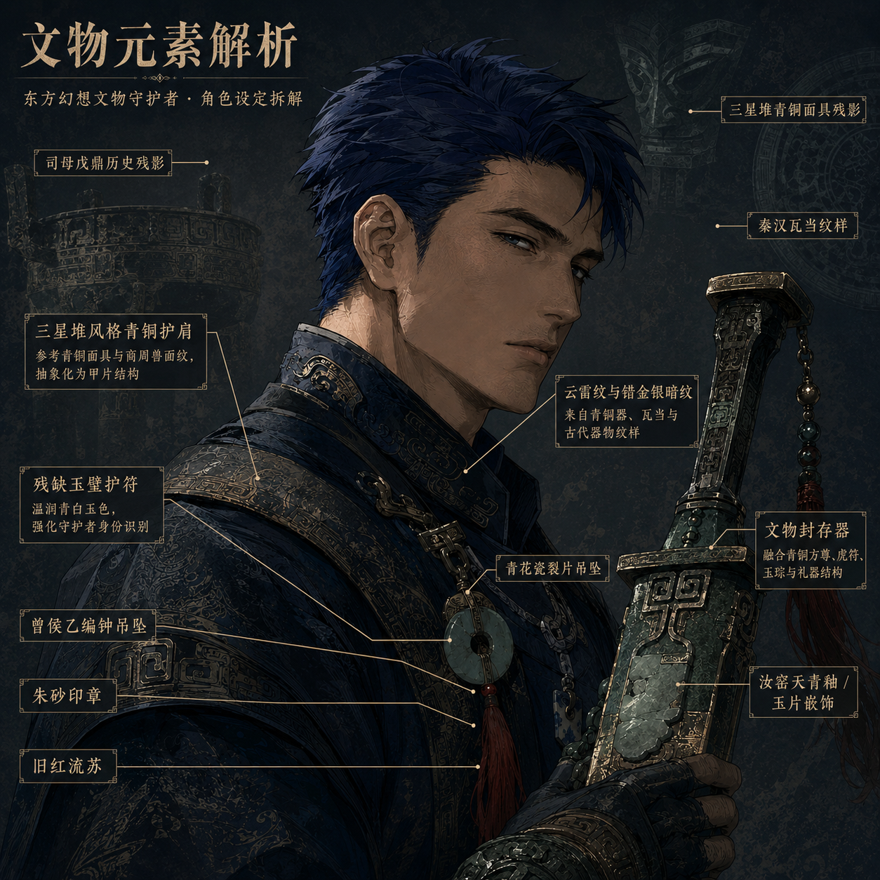 震古烁今 PFP 规划文物元素解析